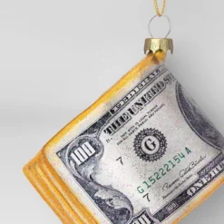 Christmas Glass Roll Of Bills Ornament - Wondershop™ -Christmas Supply Store GUEST e3e50a00 44d6 47dd a1c3 09736eb10df8