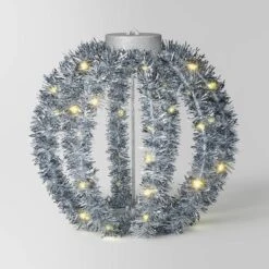 LED Christmas Hanging Tinsel Sphere With Warm White Lights - Wondershop™ 9 LED Christmas Hanging Tinsel Sphere With Warm White Lights - Wondershop™ -Christmas Supply Store GUEST e45860c3 db09 4cf3 94f8 3b4ffdc2abd0