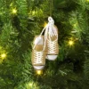 Christmas Glass Golden Shoes Ornament - Wondershop™ -Christmas Supply Store GUEST e465aa6d bfed 4a8d 9798 aa07867f739c