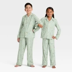 Kids' Gingerbread Striped Long Sleeve Shirt And Pants Holiday Matching Family Pajama Set - Wondershop™ Cream 11 Kids' Gingerbread Striped Long Sleeve Shirt And Pants Holiday Matching Family Pajama Set - Wondershop™ Cream -Christmas Supply Store GUEST e4fb2d40 3fe3 4b2d a8fc 2c4209323f3e