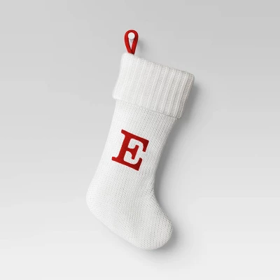 Knit Monogram Christmas Stocking White - Wondershop™ 9 Knit Monogram Christmas Stocking White - Wondershop™ - Image 7