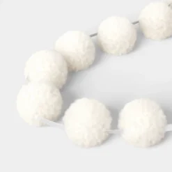 72" Christmas All White Poms Garland Ivory - Wondershop™ -Christmas Supply Store GUEST e6c95e4e 7e03 4c4a 8a4f d937f8e089fe
