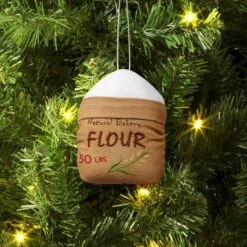Christmas Fabric Flour Ornament - Wondershopâ˘