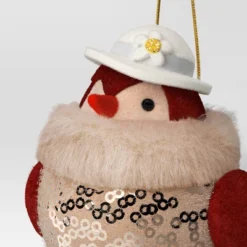Christmas Featherly Friends Ornament White Hat - Wondershop™ -Christmas Supply Store GUEST e8adef97 4667 4f39 ae68 a0ed64aa1288
