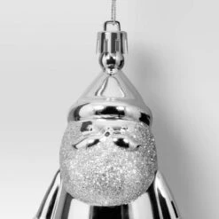 Christmas Silver Santa Ornament - Wondershop™ -Christmas Supply Store GUEST eb12fda5 7fb4 4d13 a814 5617829dd867