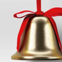 Christmas Metal Bell Ornament Gold - Wondershop™ -Christmas Supply Store GUEST ee9b02af c5d6 4e57 b63a e0a2d7386013