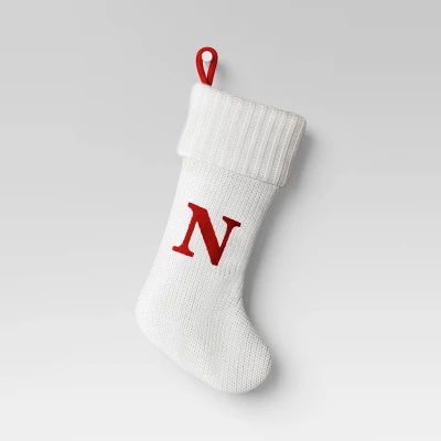 Knit Monogram Christmas Stocking White - Wondershop™ 18 Knit Monogram Christmas Stocking White - Wondershop™ - Image 16