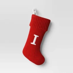 Knit Monogram Christmas Stocking Red - Wondershop™ -Christmas Supply Store GUEST f3f4a800 fc4f 4138 bf5a a8639adb5bca