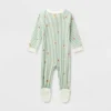 Baby Gingerbread Striped Ribbed Holiday Matching Family Footed Pajama - Wondershop™ Cream 2 Baby Gingerbread Striped Ribbed Holiday Matching Family Footed Pajama - Wondershop™ Cream -Christmas Supply Store GUEST f8dc9672 3855 4941 81e8 d285823ee8ed