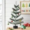 24" Unlit Flocked Indexed Mini Artificial Christmas Tree - Wondershop™ -Christmas Supply Store GUEST f9ae261f 412e 4375 9eb9 d1b943a831fe