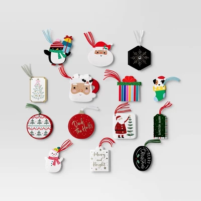 100ct Christmas Tie-On Gift Tags Classic Icons Multi-Pack - Wondershop™ 5 100ct Christmas Tie-On Gift Tags Classic Icons Multi-Pack - Wondershop™ - Image 3