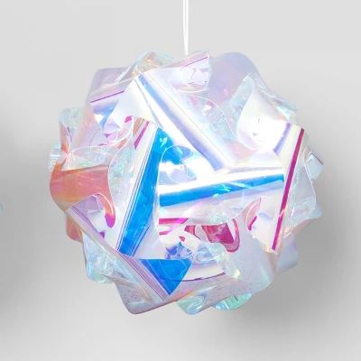 2ct 200mm Christmas Ornament Set Iridescent - Wondershop™ 4 2ct 200mm Christmas Ornament Set Iridescent - Wondershop™ - Image 2